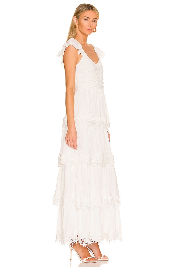 view 2 of 3 Narcissa Dress in White