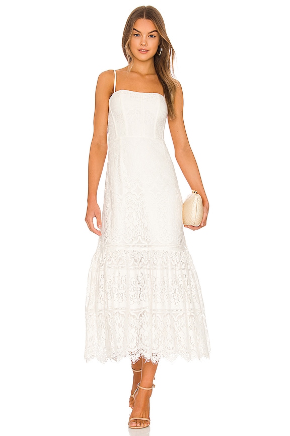 view 1 of 3 VESTIDO NAVETTE in Ivory