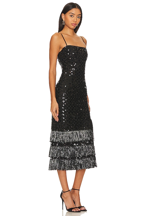 view 2 of 4 Michelina Midi Dress in Black