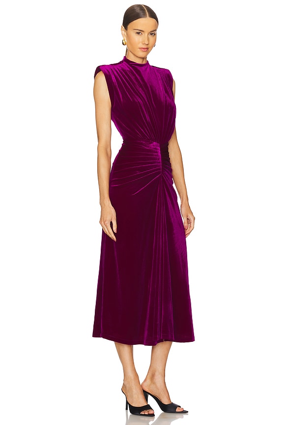 view 2 of 3 VESTIDO AL in Dark Fuchsia