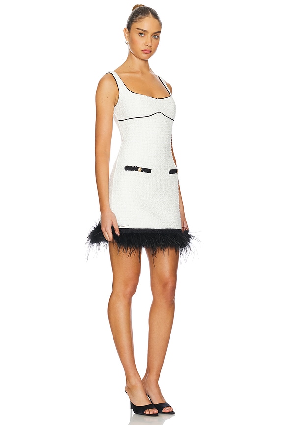 view 2 of 4 Velma Dress in Ivory & Black