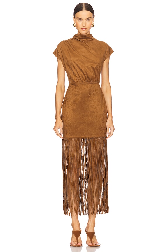 view 2 of 4 Astelle Dress in Taupe