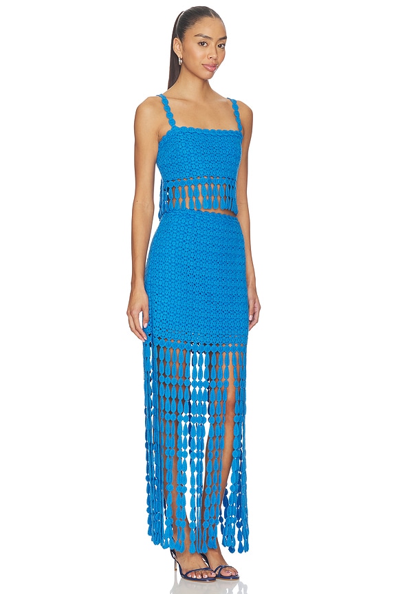 view 2 of 4 Elie Set in Cornflower