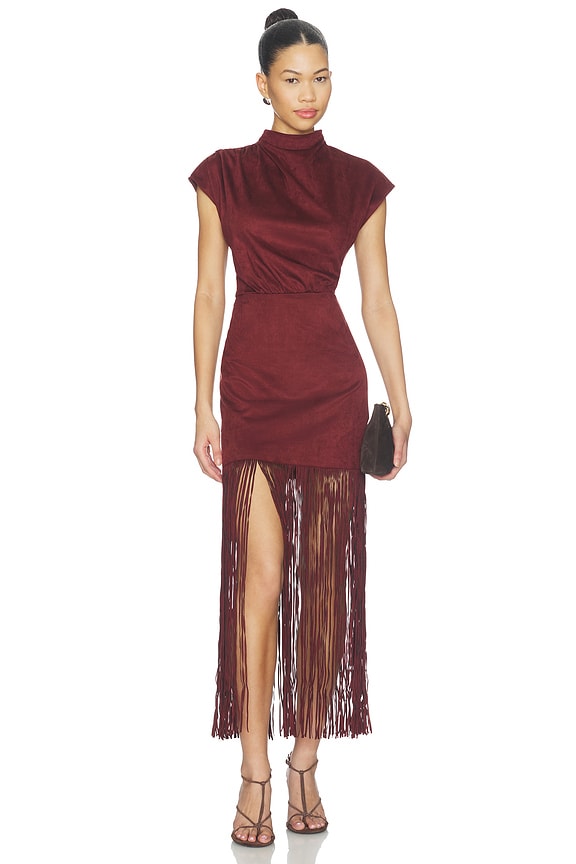 view 2 of 4 Astelle Dress in Mulled Wine