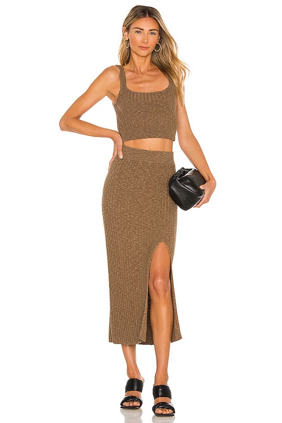 view 2 of 4 CONJUNTO DE PUNTO TIGGY in Coffee