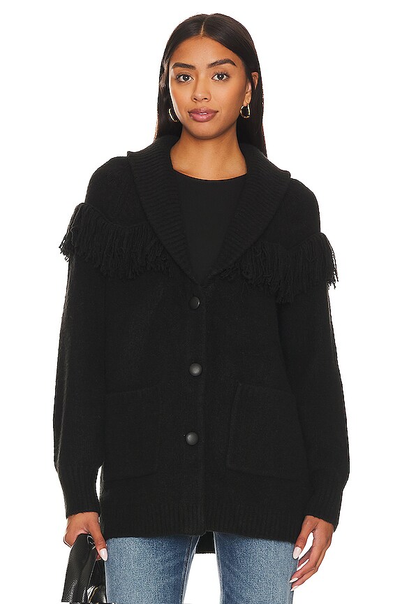 view 2 of 5 JANEY 가디건 in Black