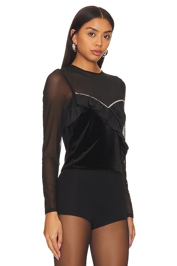 view 2 of 5 Dascha Top in Black