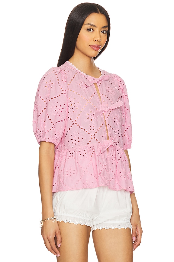 view 2 of 4 Naomie Top in Bonbon