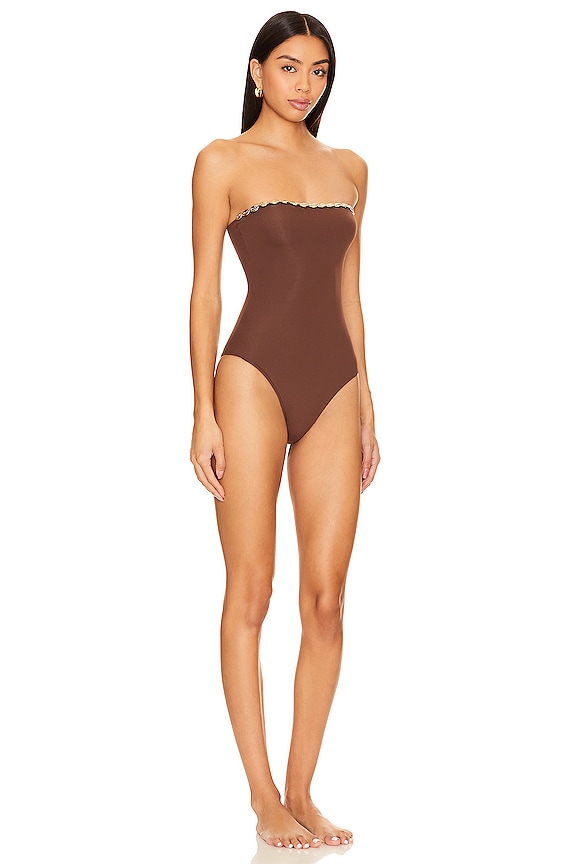 view 2 of 4 Nancy One Piece in Cacao