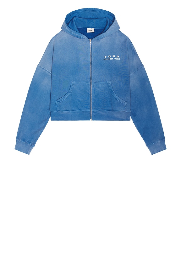 view 2 of 4 SWEAT À CAPUCHE À GLISSIÈRE in Ford Blue