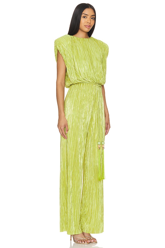 view 2 of 4 Nectar Jumpsuit in Lime Green