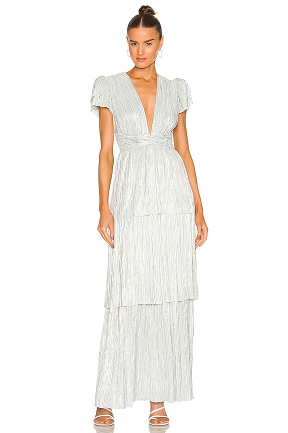 view 1 of 4 x REVOLVE Maze Dress in Silver Sky