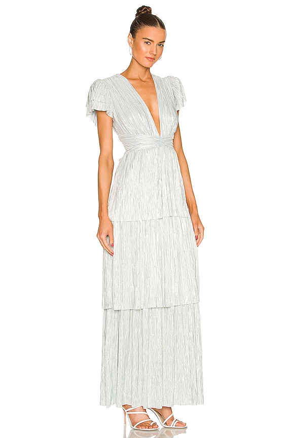 view 2 of 4 x REVOLVE Maze Dress in Silver Sky