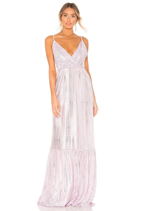 view 1 of 4 ROBE MAXI FIONA in Lilac