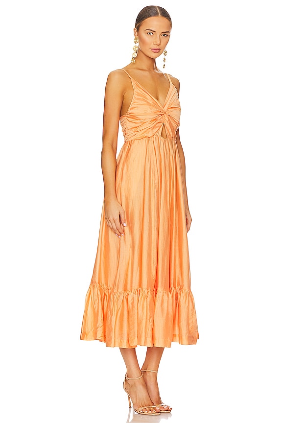 view 2 of 3 Olinda Dress in Peach