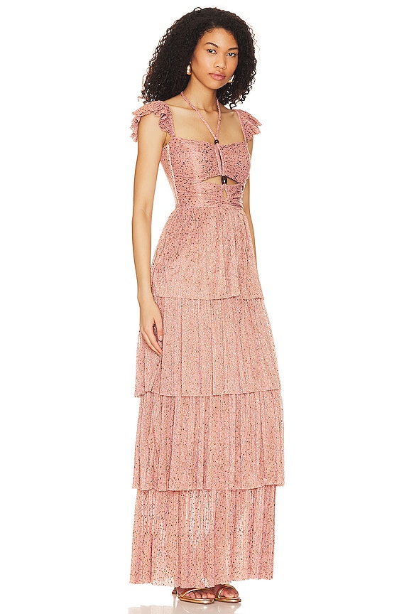 view 2 of 4 Majesty Dress in Bronze Rose