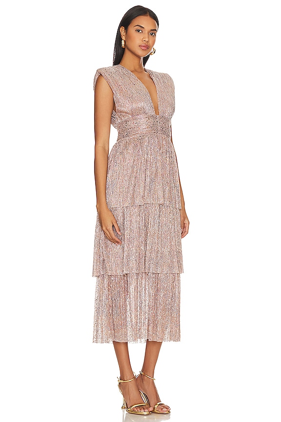 view 2 of 4 Bonita Dress in Peach Bronze