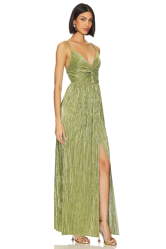 view 2 of 4 Viva Dress in Olive Green