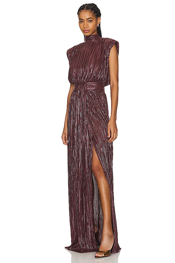 view 2 of 4 Anka Dress in Bitter Chocolate
