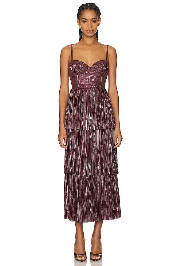 view 2 of 5 Ascella Dress in Bitter Chocolate