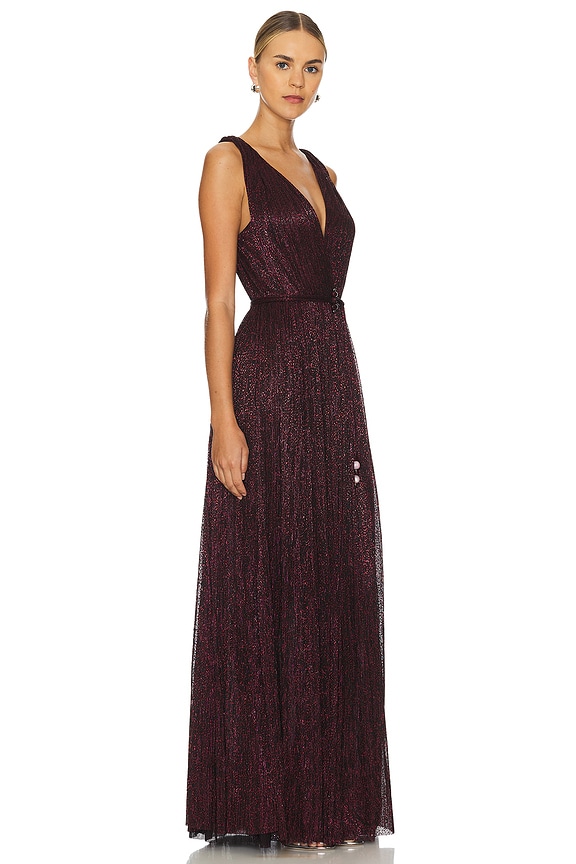 view 2 of 4 Nysa Dress in Plum