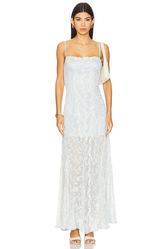 view 1 of 3 Ailani Dress in Aqua