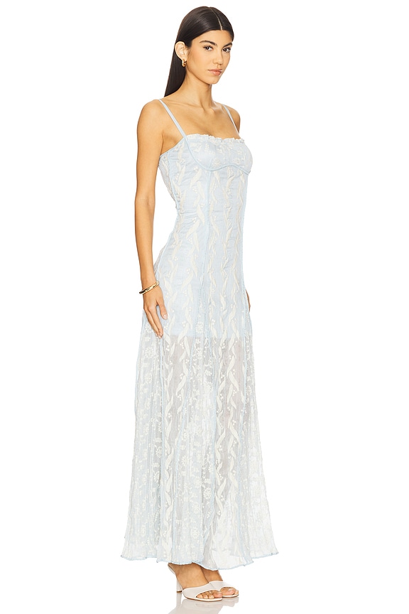 view 2 of 3 Ailani Dress in Aqua