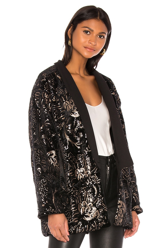 view 2 of 5 БЛЕЙЗЕР PHOENIX in Black Sequin