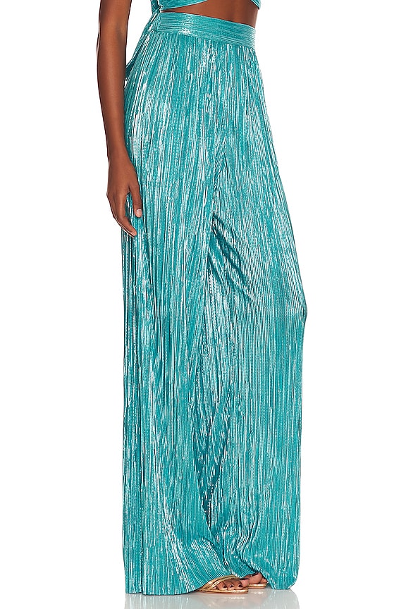 view 2 of 5 PANTALON ROSS in Aquamarine