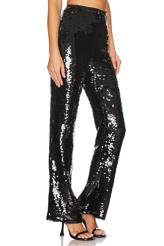 view 2 of 5 CALÇA RETA NANCY in Black