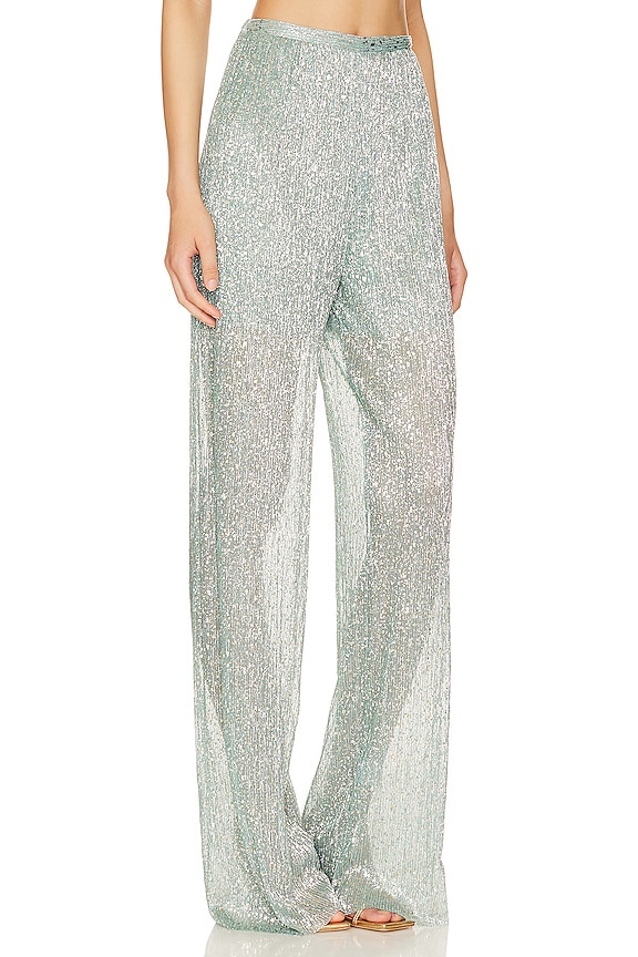 view 2 of 4 БРЮКИ MARK in Sage Blue