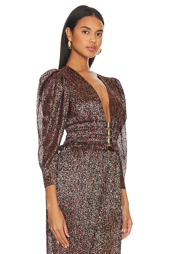 view 2 of 5 Row Top in Bronze Ruby