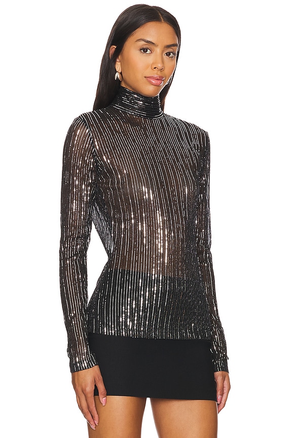 view 2 of 5 БЛУЗА-ТОП ARCTIC in Black