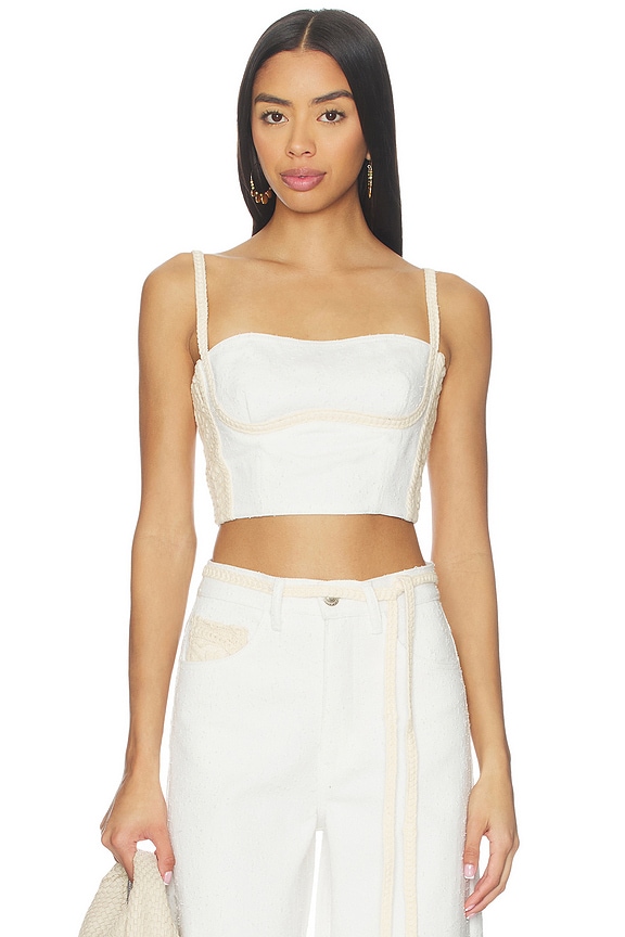 view 2 of 6 Tasha Top in White