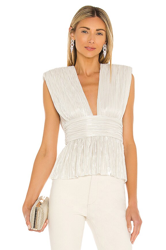 view 1 of 4 BLUSA SHELBY in Off White