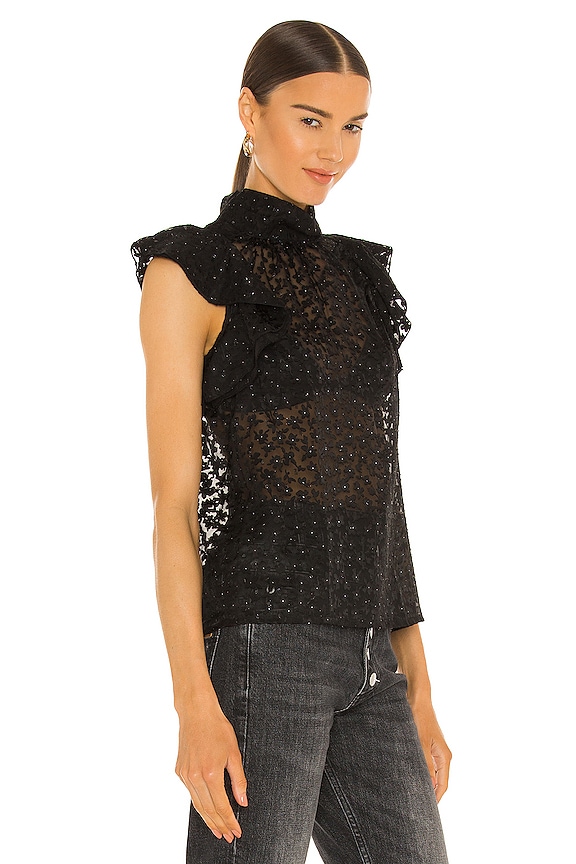 view 2 of 5 BLUSA MARA in Black