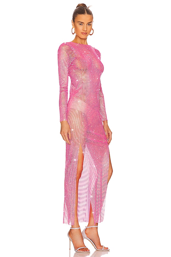 view 2 of 5 Diamonds Maxi Dress in Pink