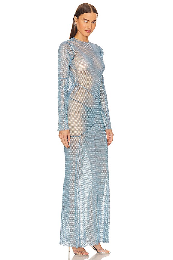 view 2 of 4 MAXIVESTIDO in Light Blue