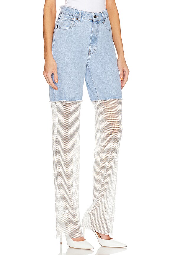 view 2 of 5 Sparkle Jeans in Light Blue