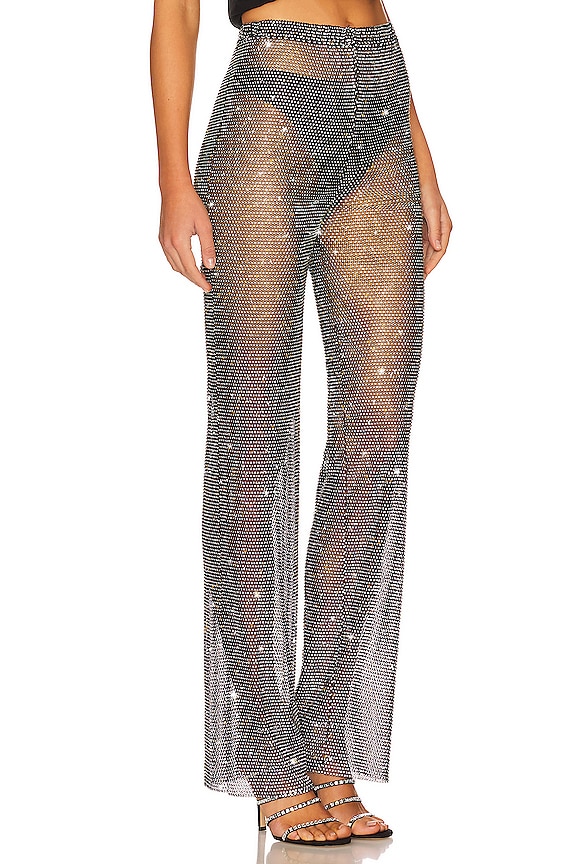 view 2 of 5 Rhinestone Pant in Black