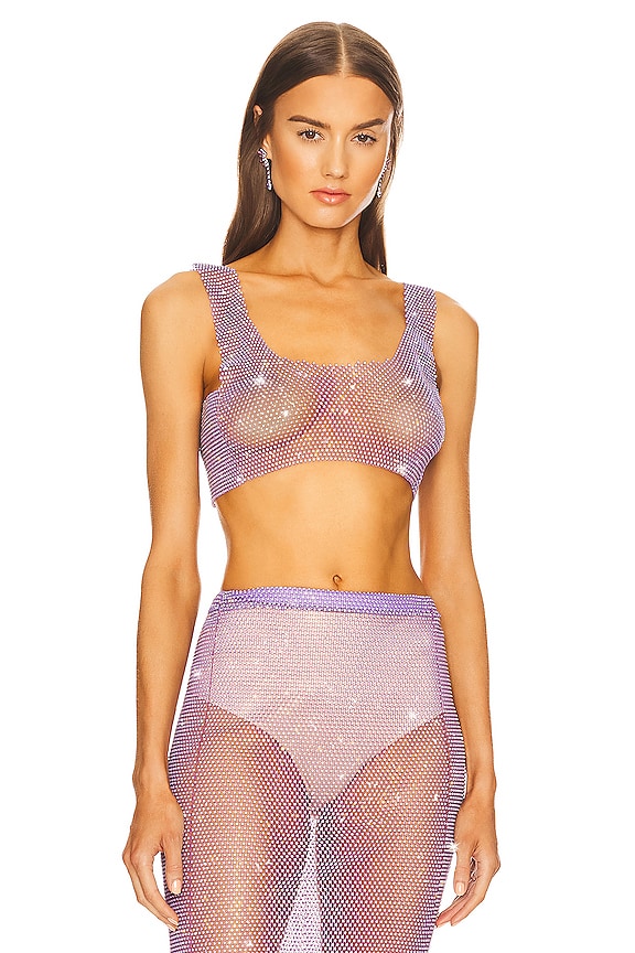 view 2 of 6 トップ in Purple