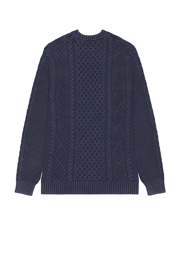 view 2 of 3 Stonewashed Sweater in Navy