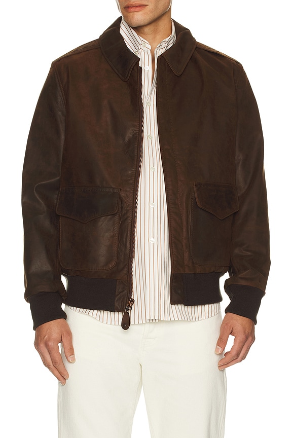 view 1 of 4 BLOUSON in Brown