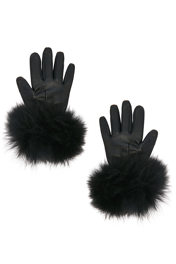 view 2 of 2 Dawson Leather Gloves in Black