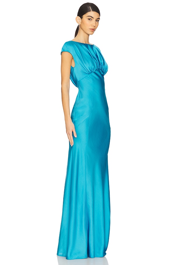 view 2 of 3 Astrid Dress in Blue