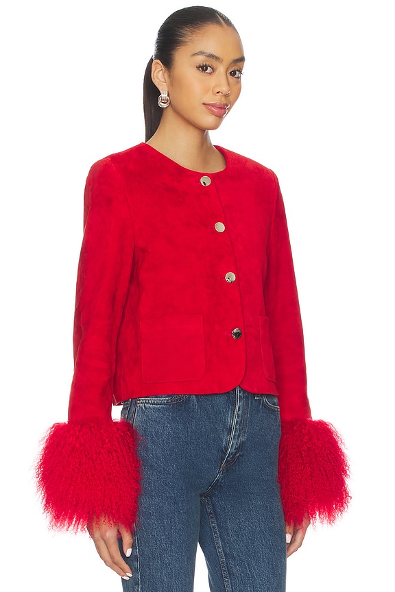 view 2 of 4 BLOUSON FRIDA in Red