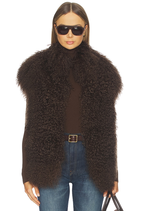 view 2 of 5 CARRIE 조끼 in Brown