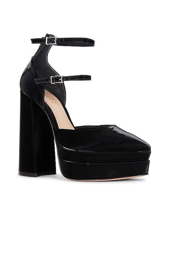 view 2 of 5 Elysee Platform Heel in Black