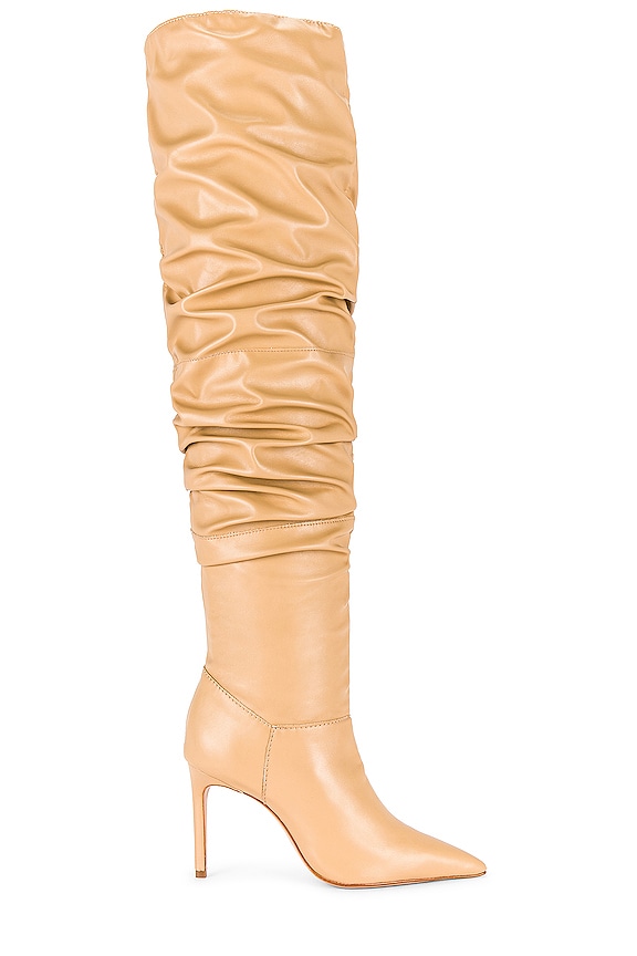 Schutz Ashlee Over The Knee Boot In Light Nude | REVOLVE