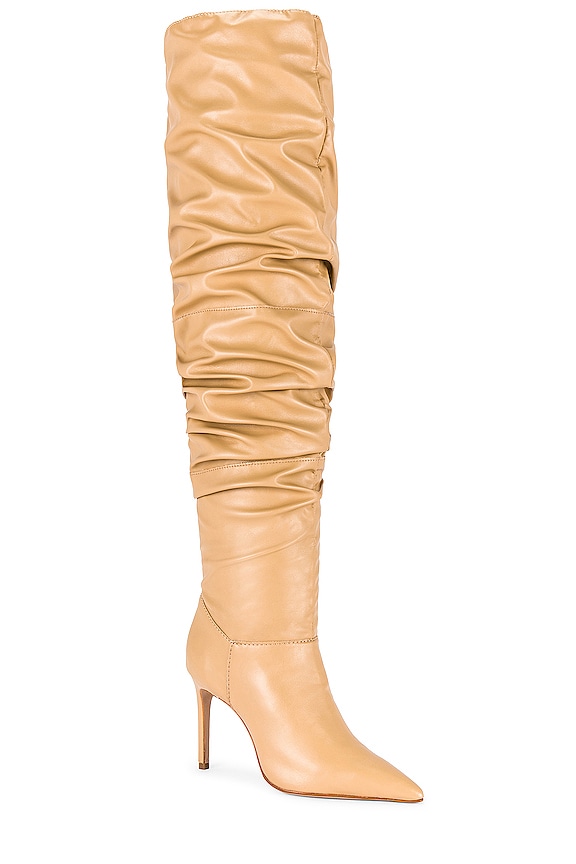 view 2 of 5 Ashlee Over The Knee Boot in Light Nude
